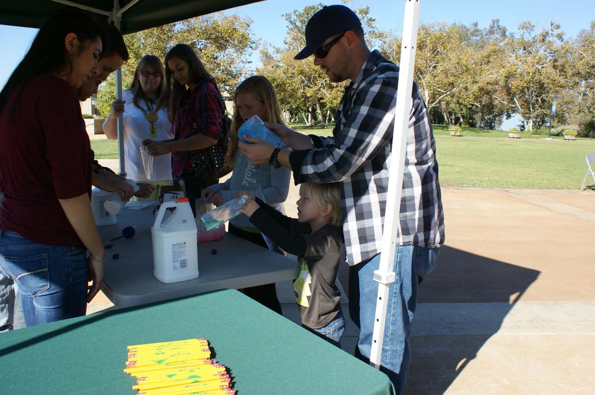 People enjoying Family Fest