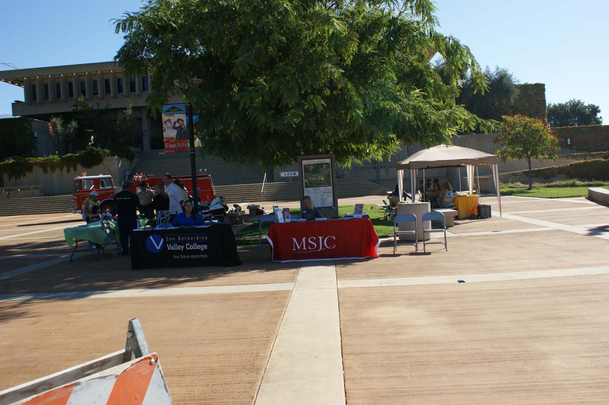 People enjoying Family Fest