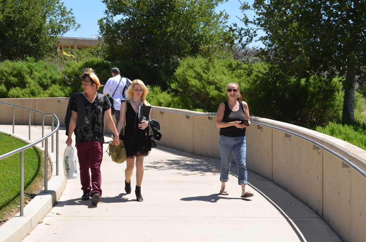 Students on the First Day of Class