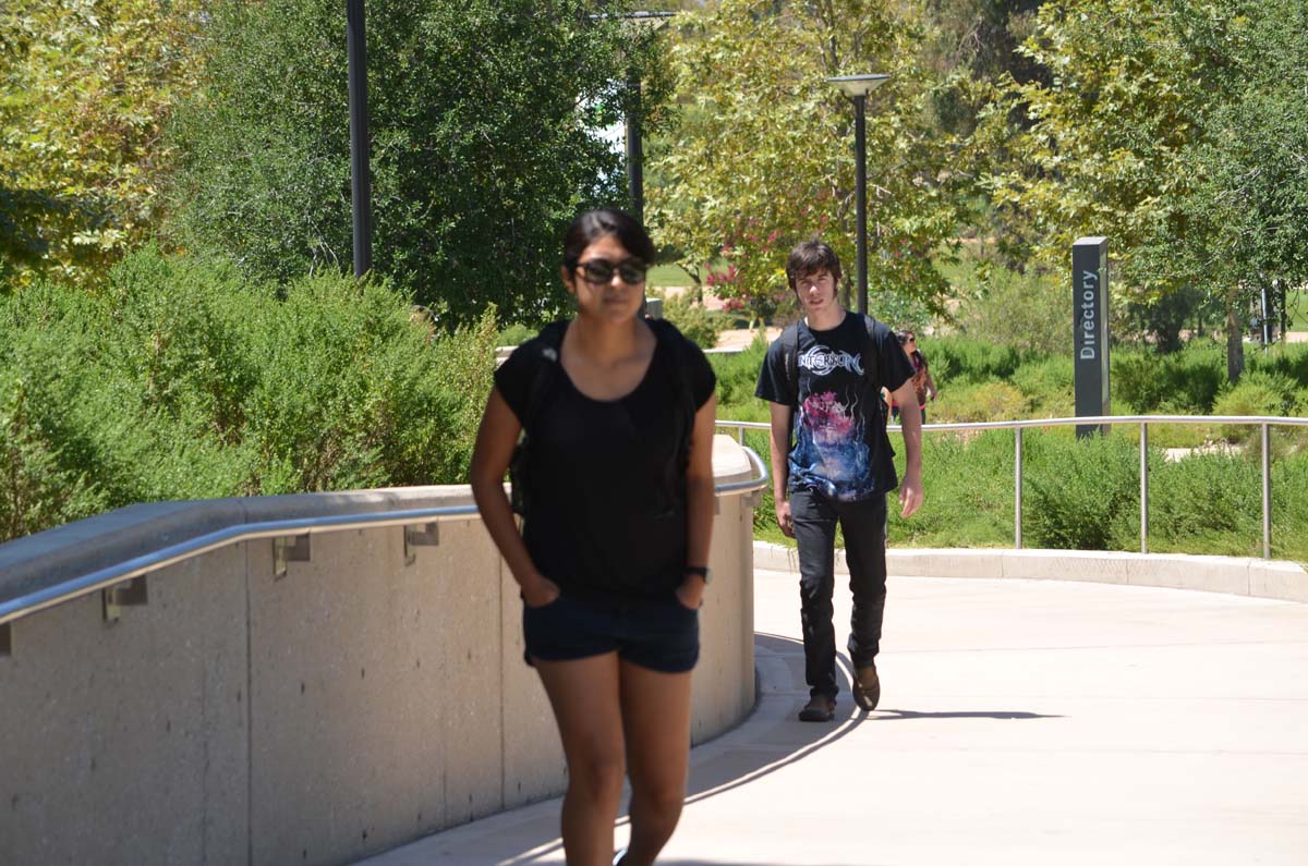 Students on the First Day of Class