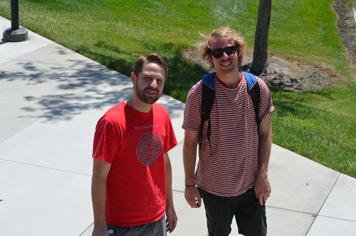 Students on the First Day of Class
