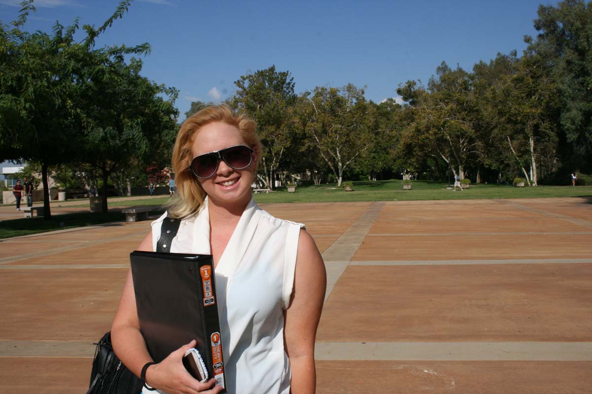 Students on the First Day of Class