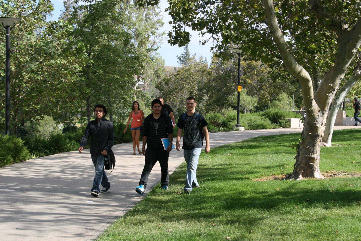 Students on the First Day of Class