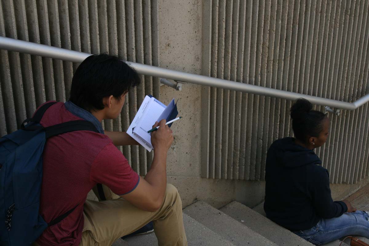 Students on the First Day of Class