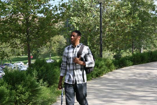 Students on the First Day of Class