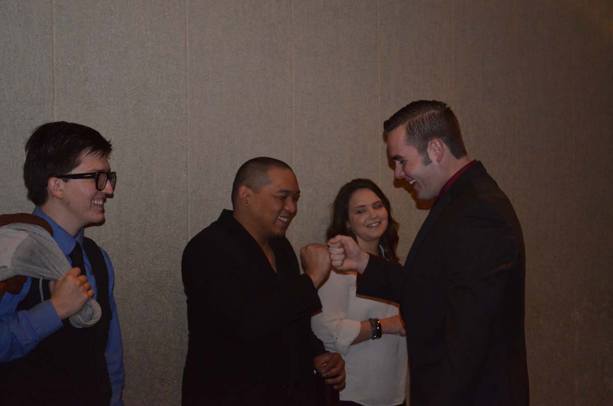 People at the Respiratory Care Graduation