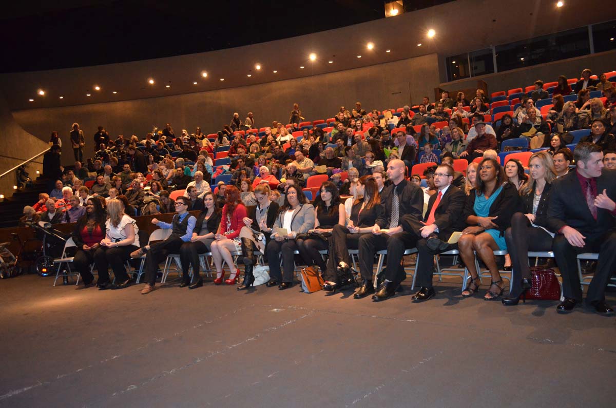 People at the Respiratory Care Graduation