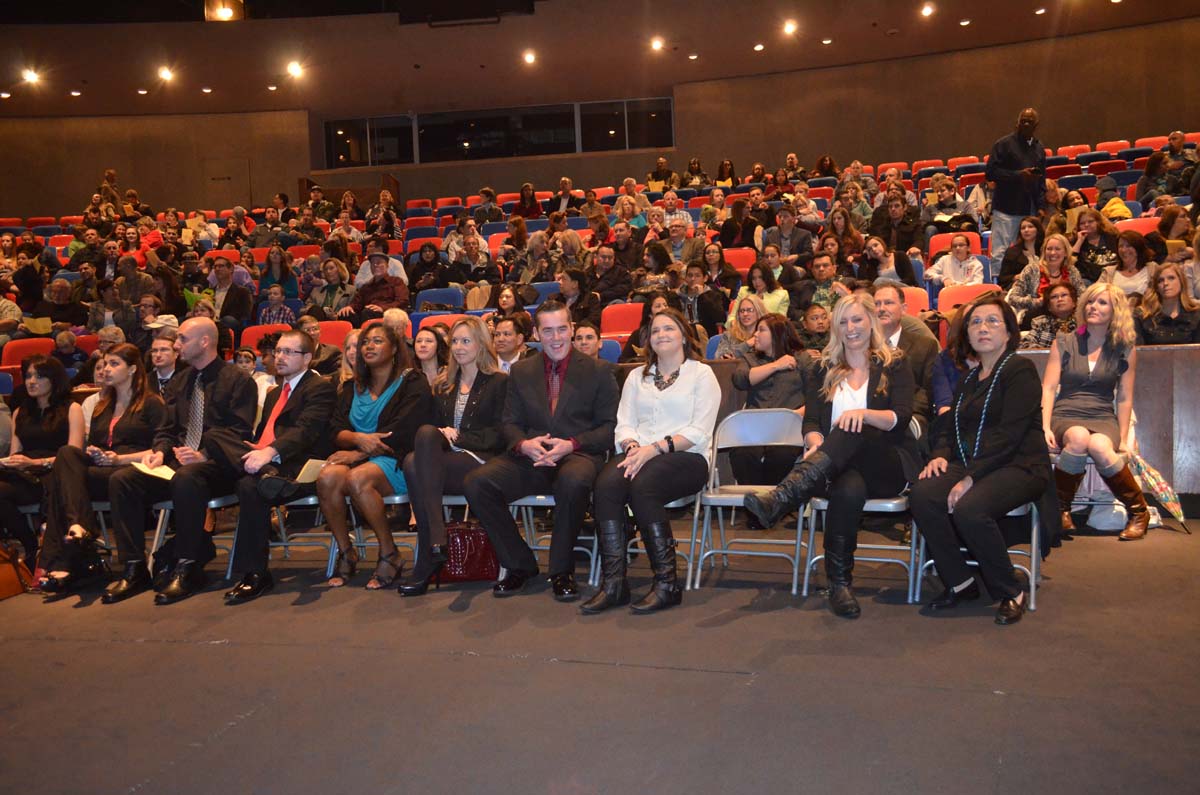 People at the Respiratory Care Graduation