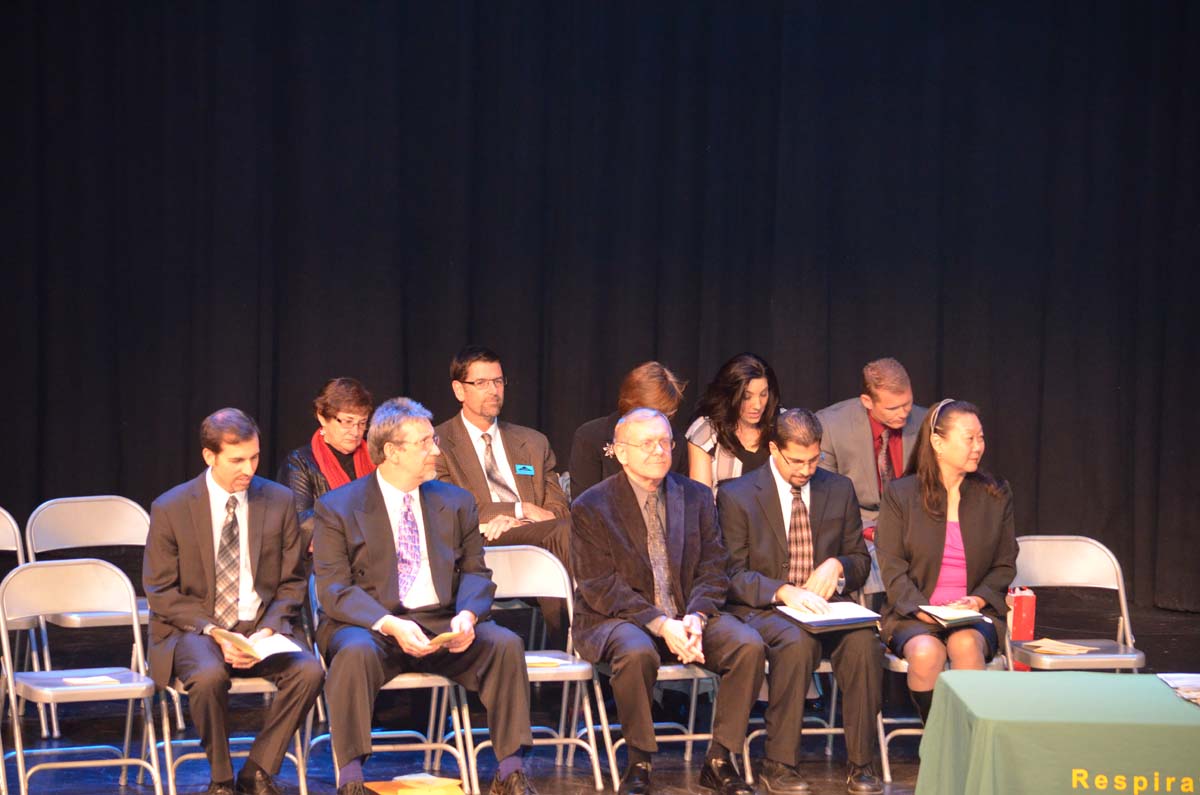 People at the Respiratory Care Graduation