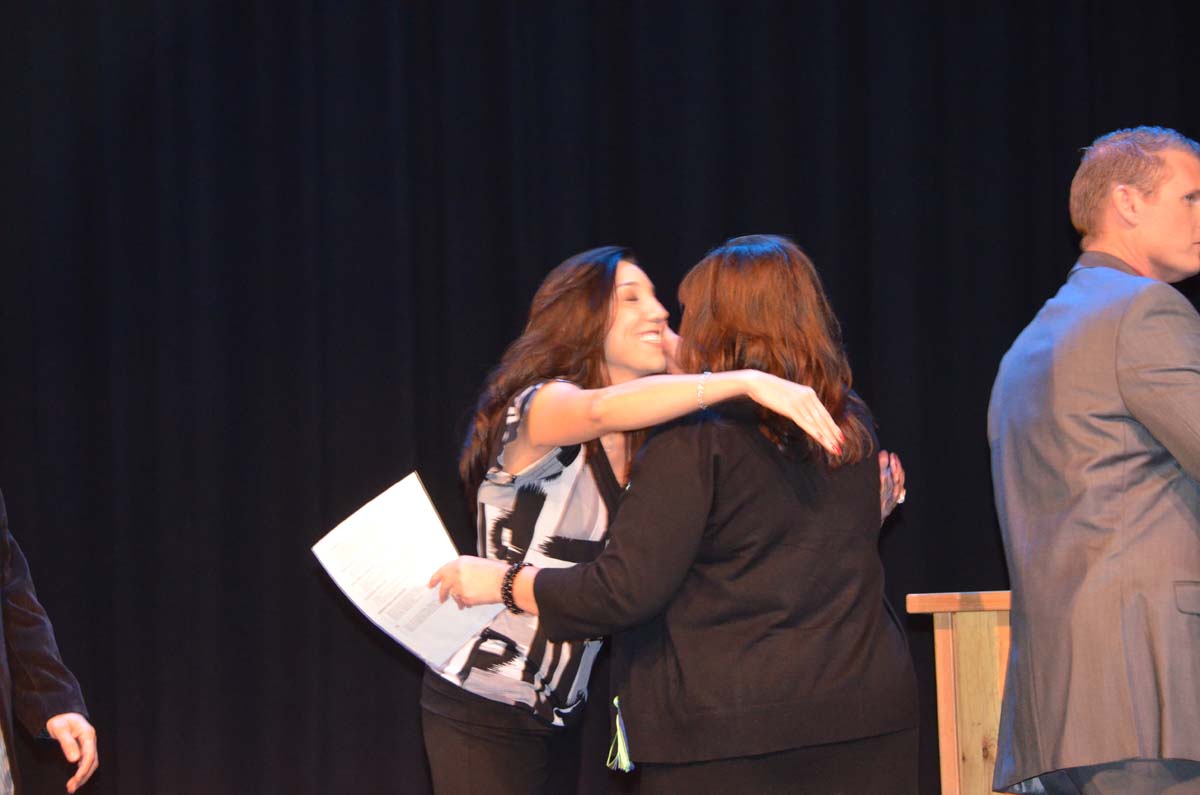 People at the Respiratory Care Graduation