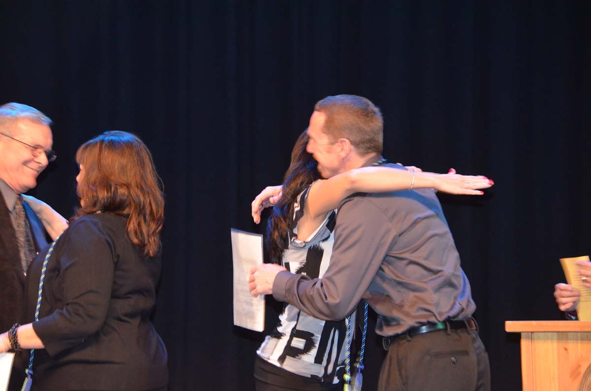 People at the Respiratory Care Graduation