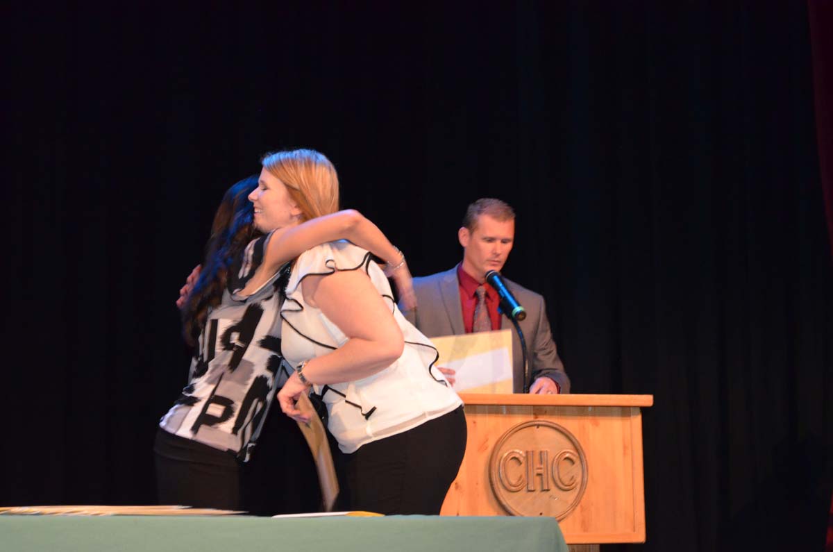 People at the Respiratory Care Graduation