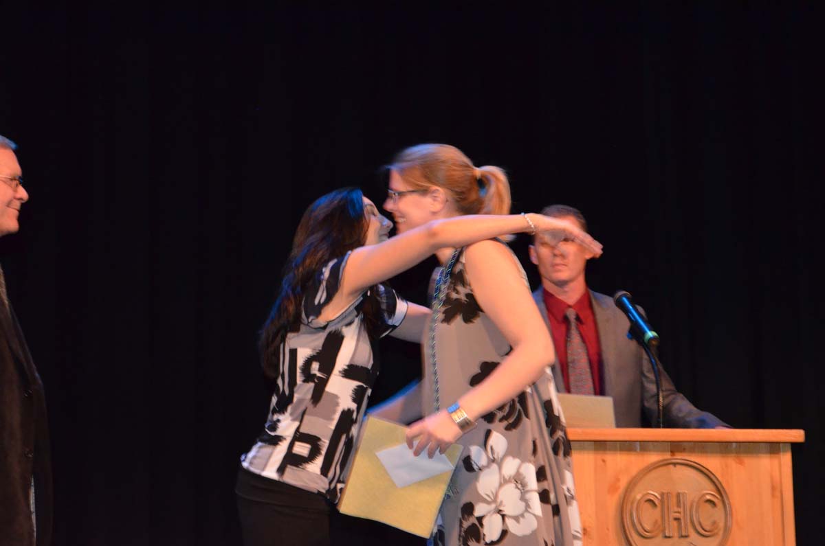 People at the Respiratory Care Graduation