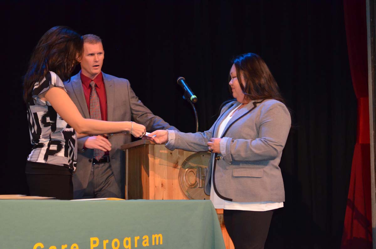 People at the Respiratory Care Graduation