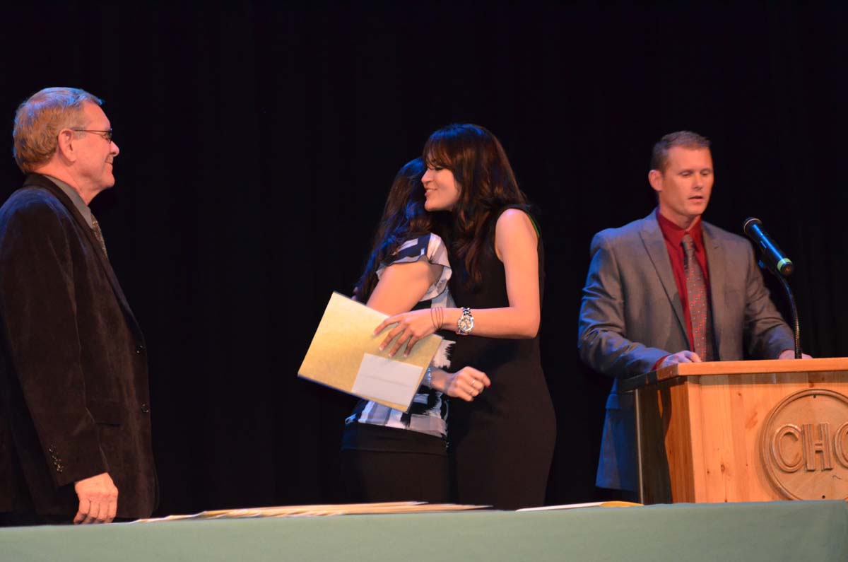 People at the Respiratory Care Graduation