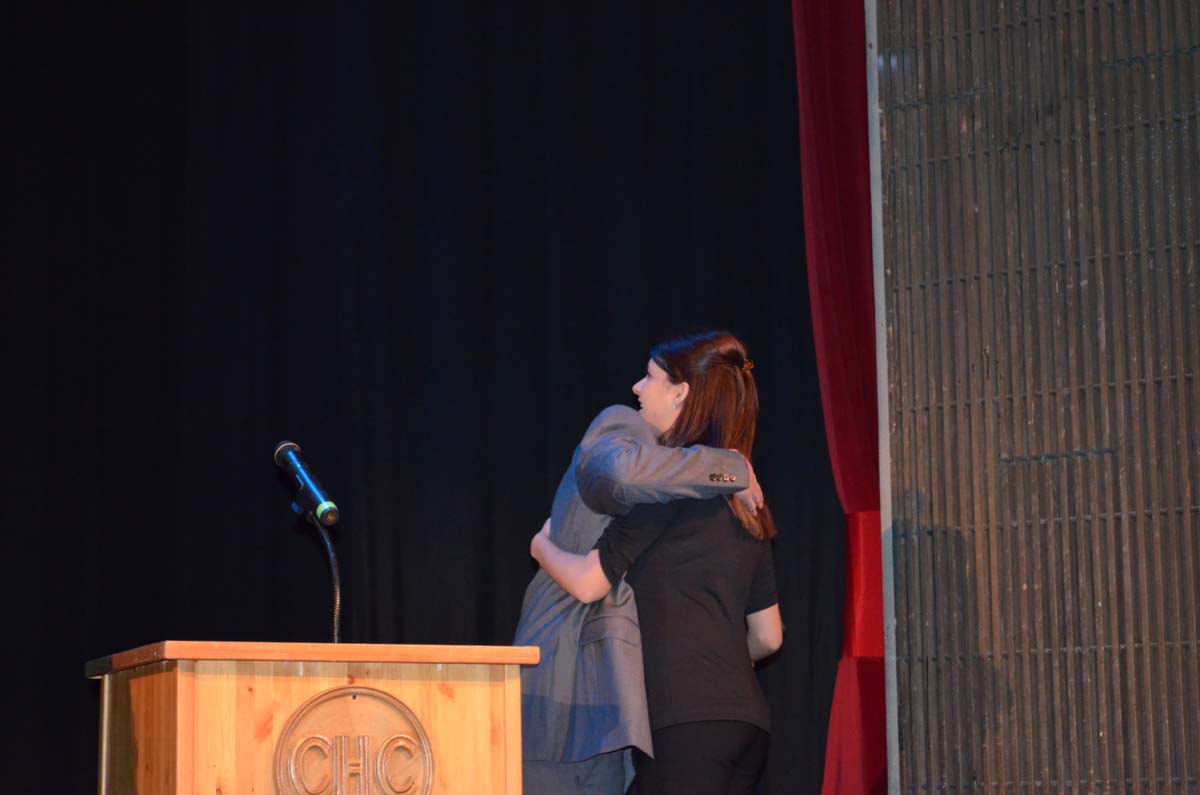 People at the Respiratory Care Graduation