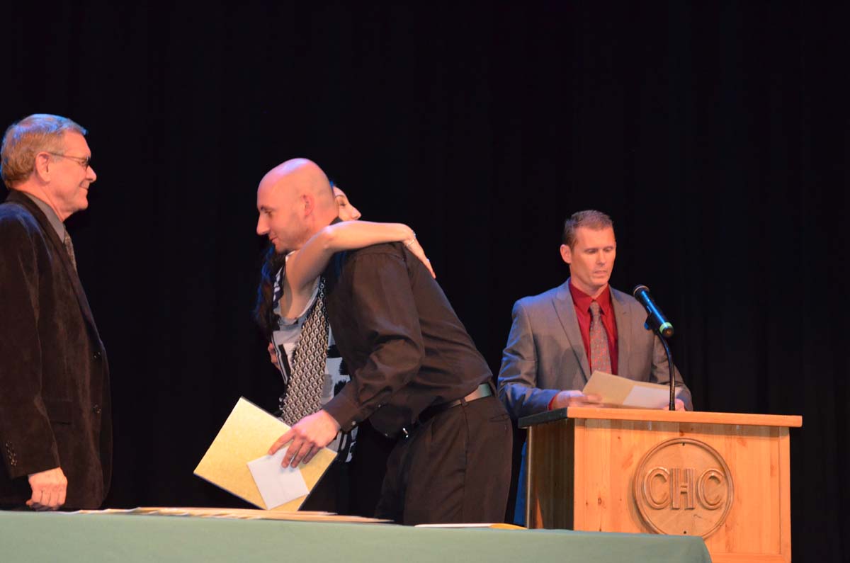 People at the Respiratory Care Graduation