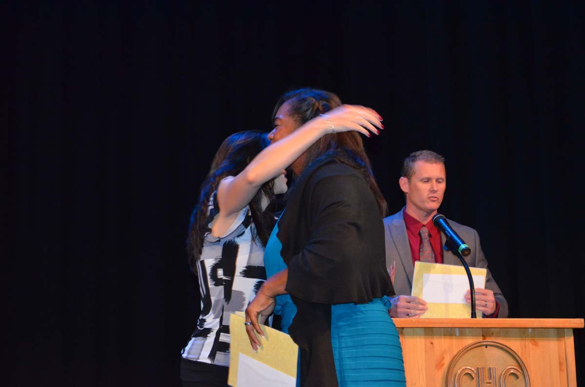 People at the Respiratory Care Graduation