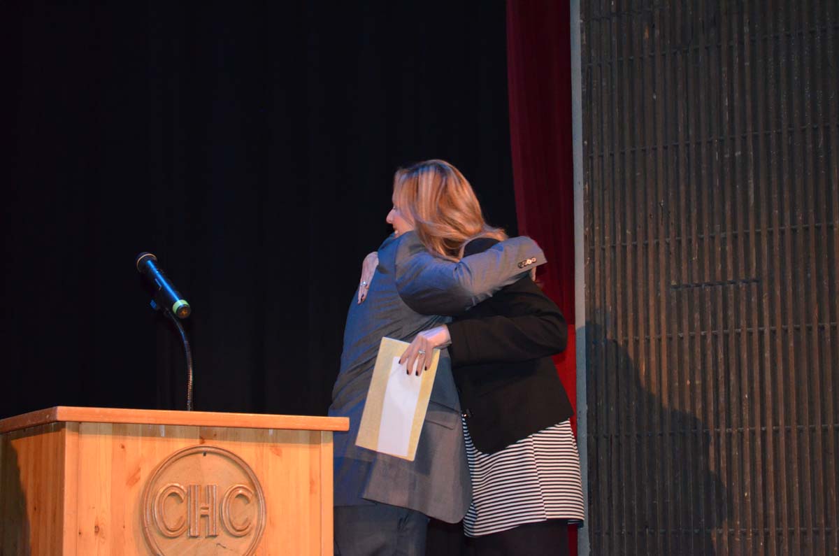 People at the Respiratory Care Graduation