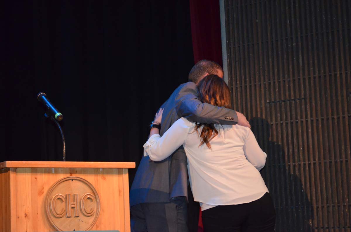 People at the Respiratory Care Graduation