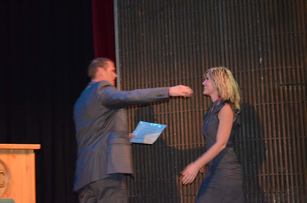People at the Respiratory Care Graduation