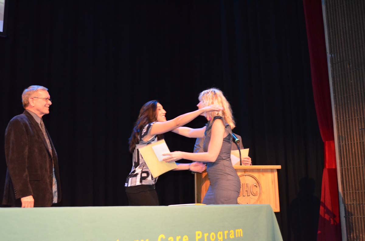 People at the Respiratory Care Graduation