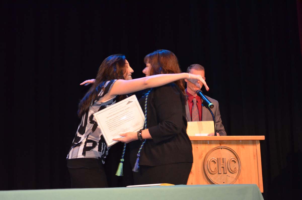 People at the Respiratory Care Graduation