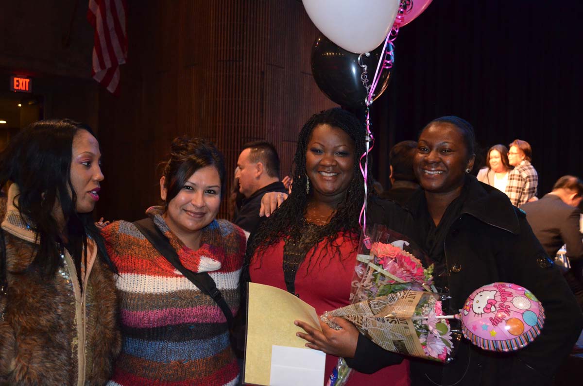 People at the Respiratory Care Graduation