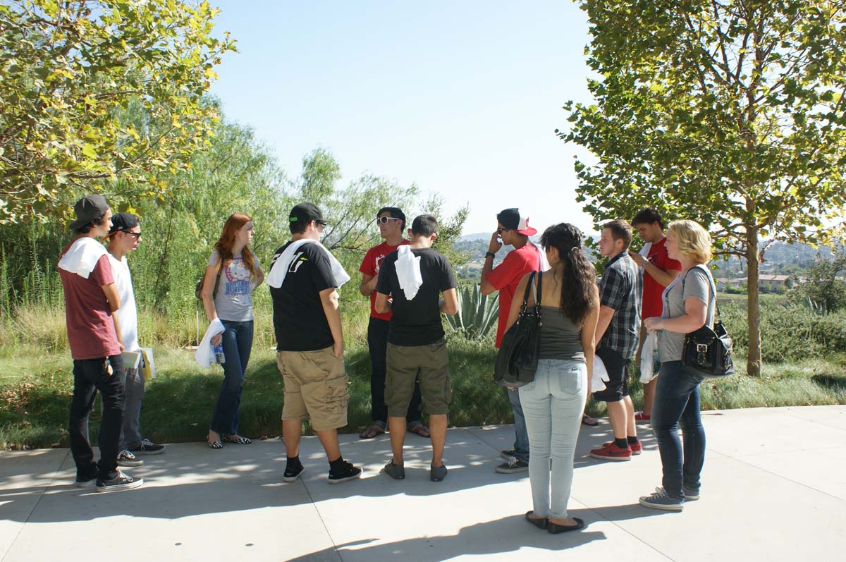 People enjoying the Roadrunner Rally
