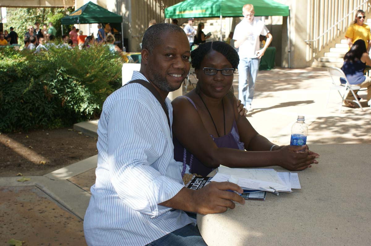 People enjoying the Roadrunner Rally