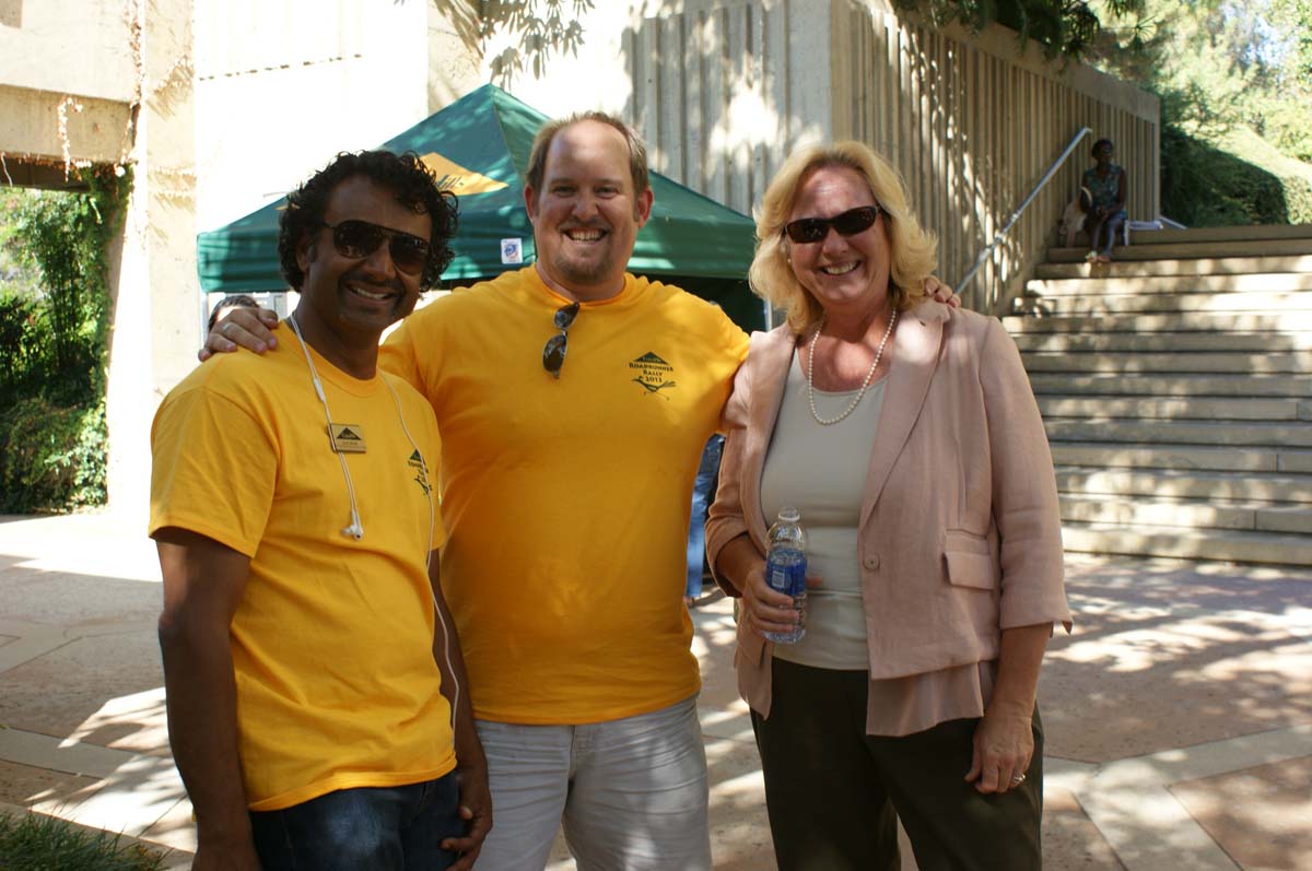 People enjoying the Roadrunner Rally