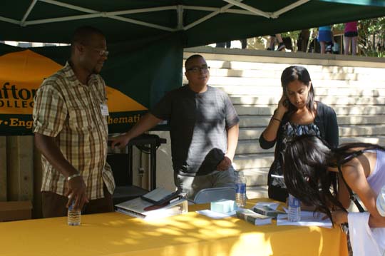 People enjoying the Roadrunner Rally