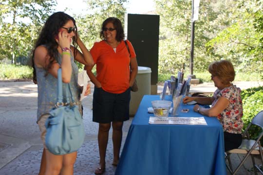 People enjoying the Roadrunner Rally
