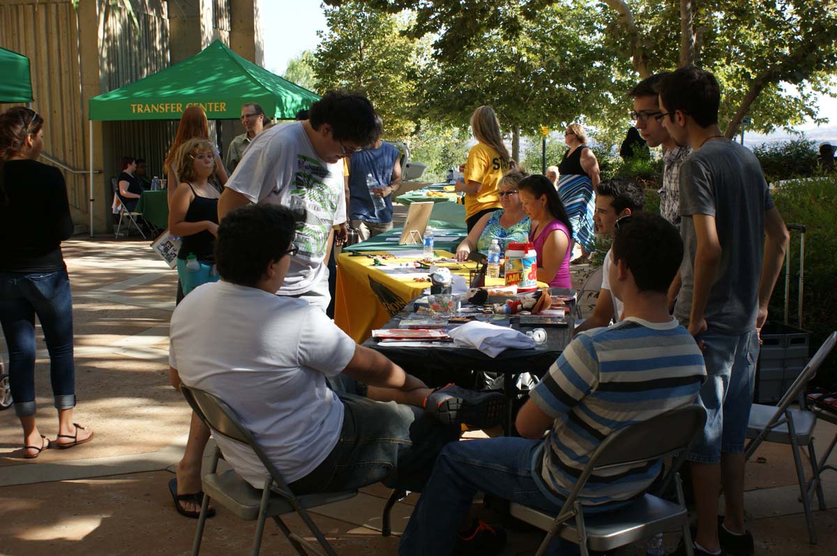 People enjoying the Roadrunner Rally