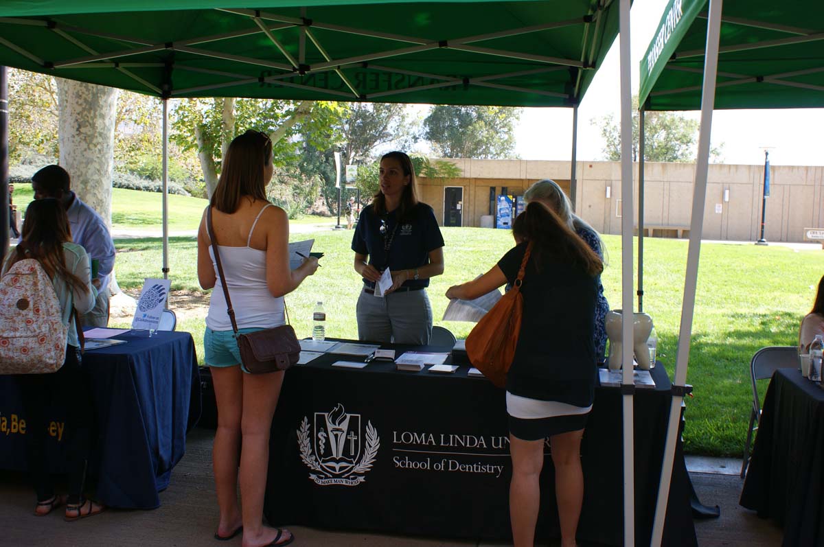 People at the Transfer Fair