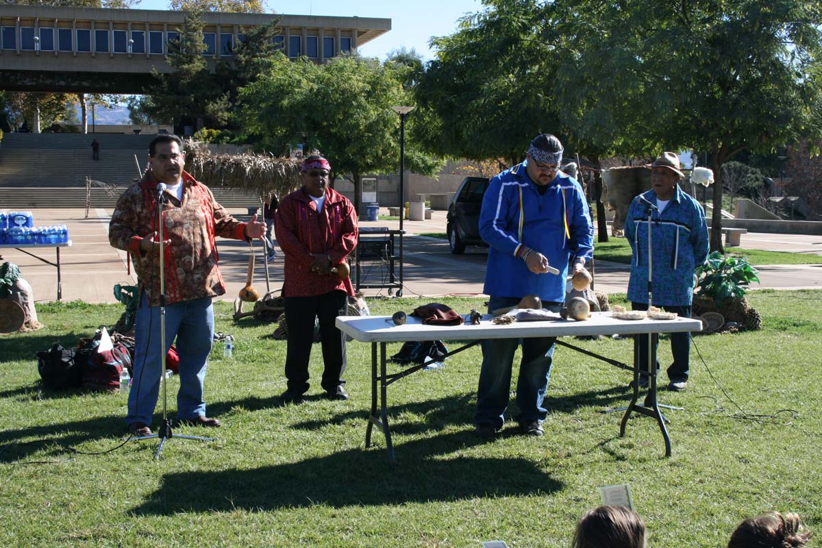 People at the Wa'at Native American Days event