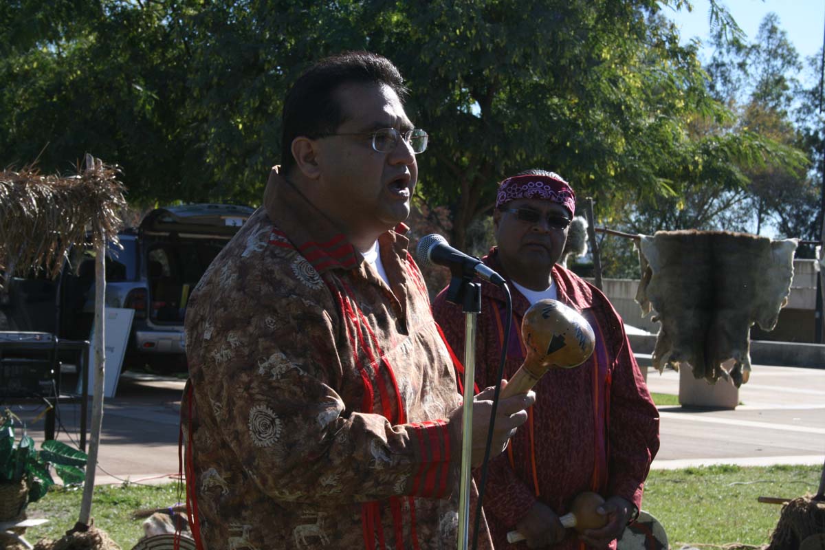 People at the Wa'at Native American Days event