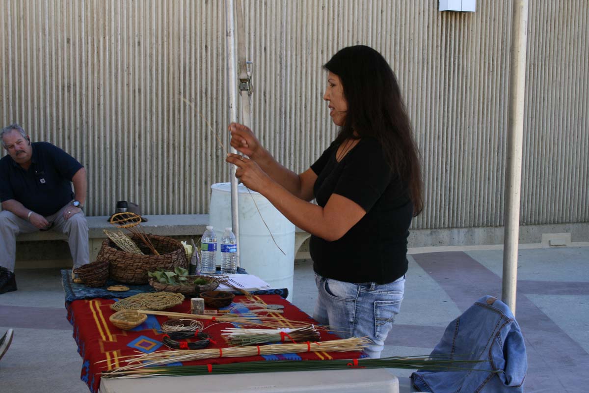 People at the Wa'at Native American Days event
