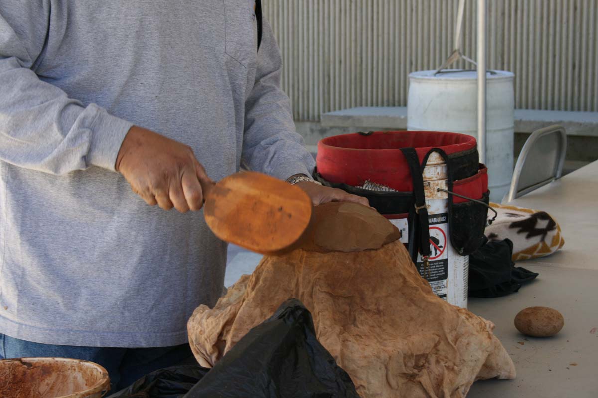 People at the Wa'at Native American Days event