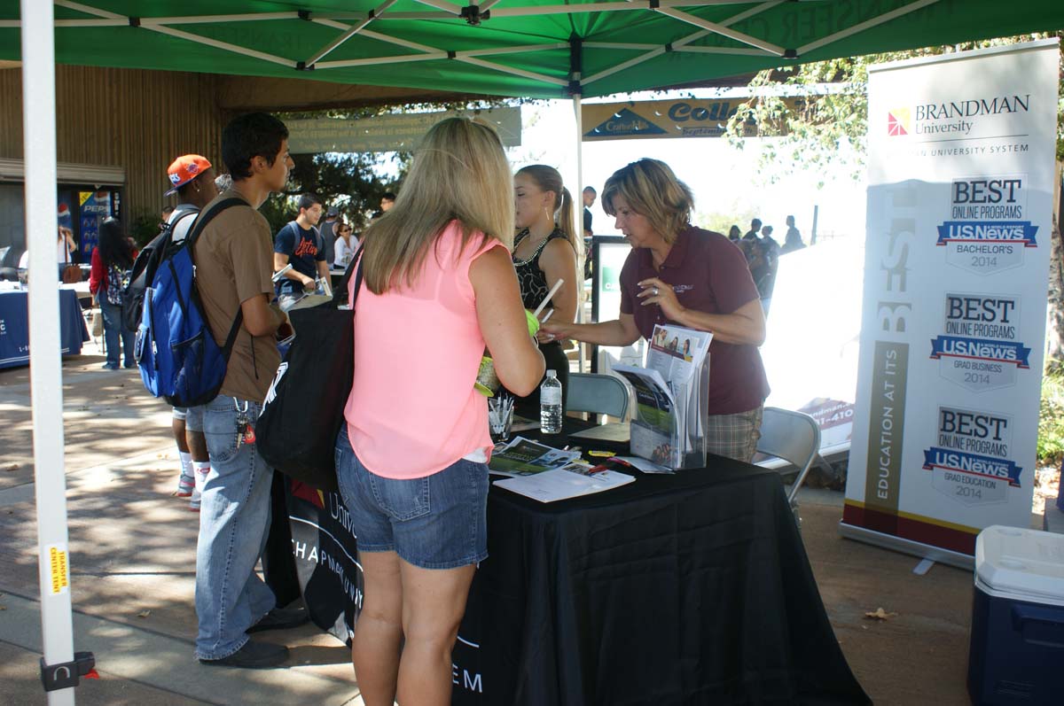 People at the Transfer Fair