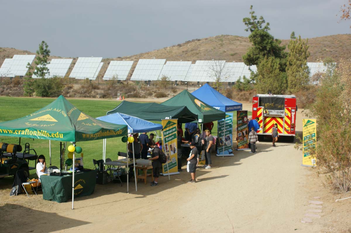 People enjoying Family Fest