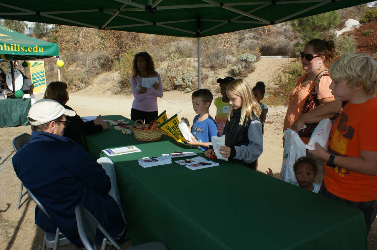 People enjoying Family Fest