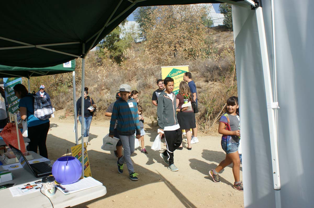 People enjoying Family Fest
