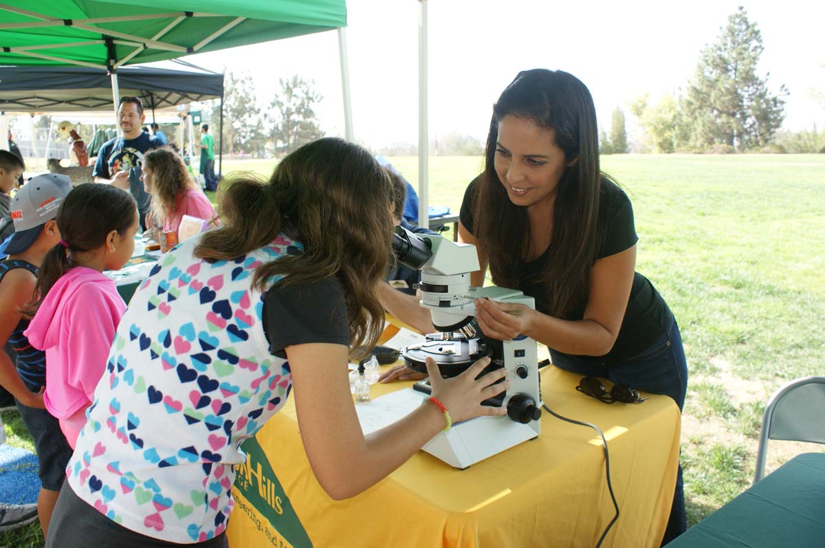 People enjoying Family Fest