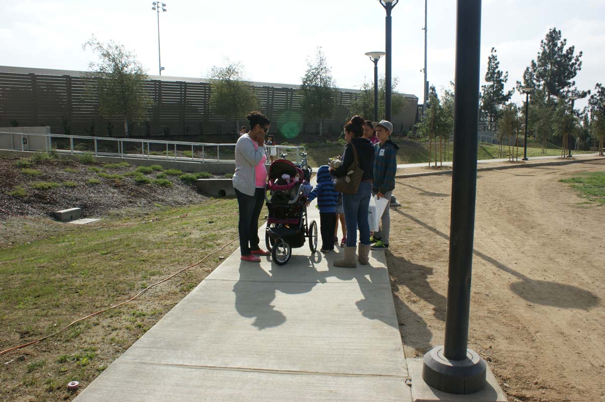 People enjoying Family Fest