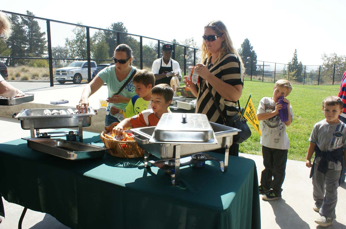 People enjoying Family Fest