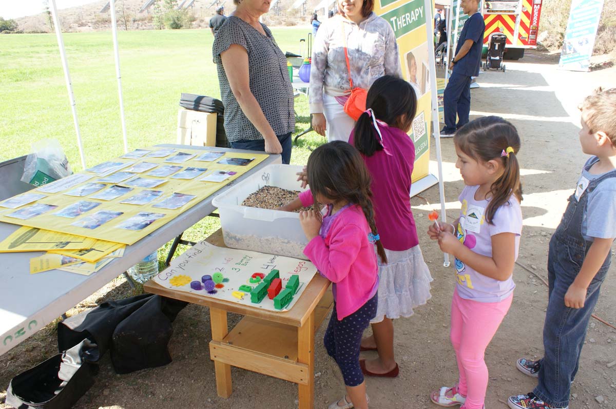 People enjoying Family Fest