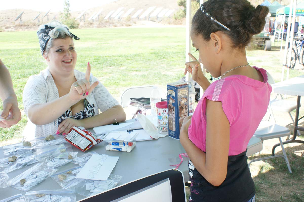 People enjoying Family Fest
