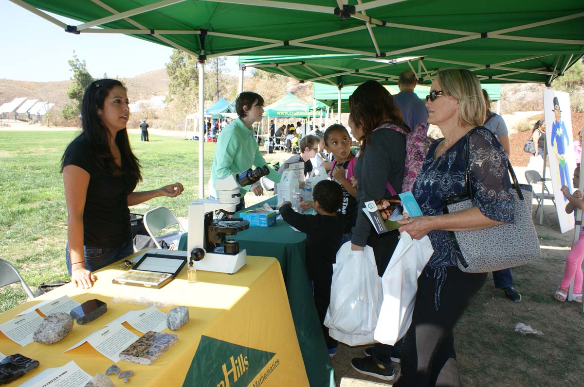 People enjoying Family Fest
