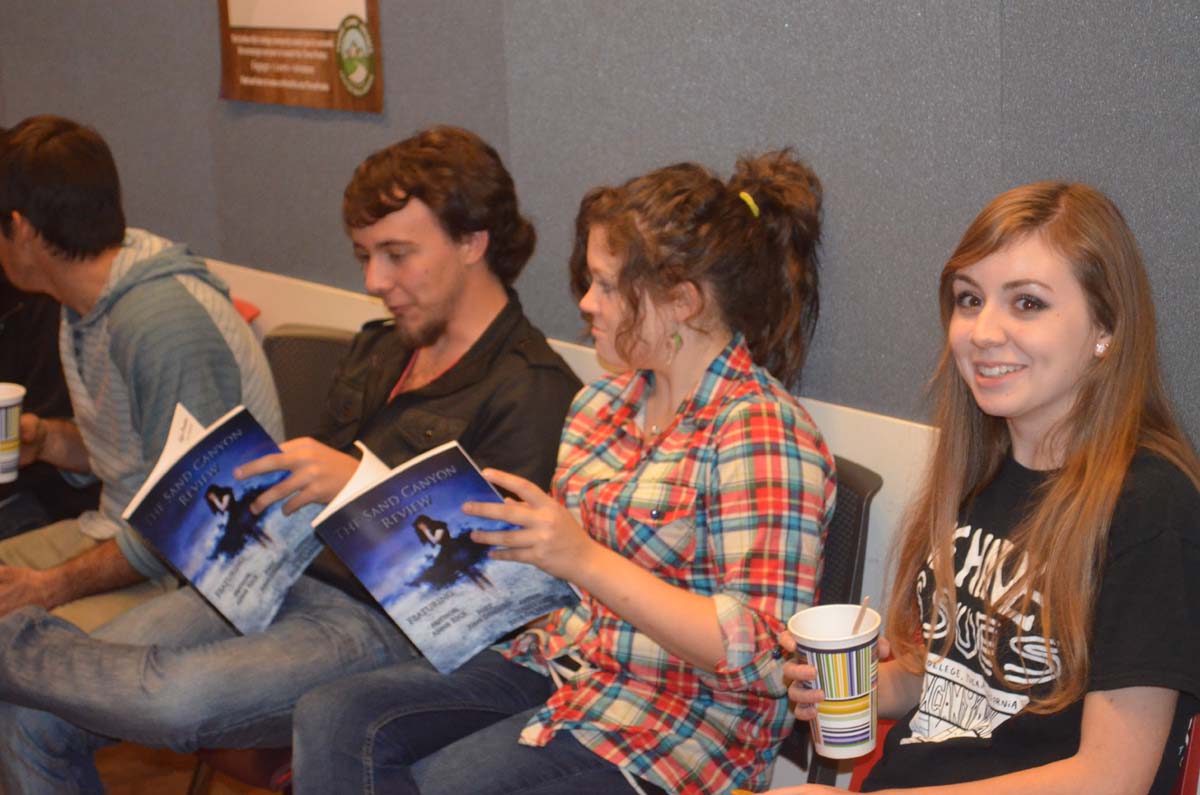 People at the Sand Canyon Review launch